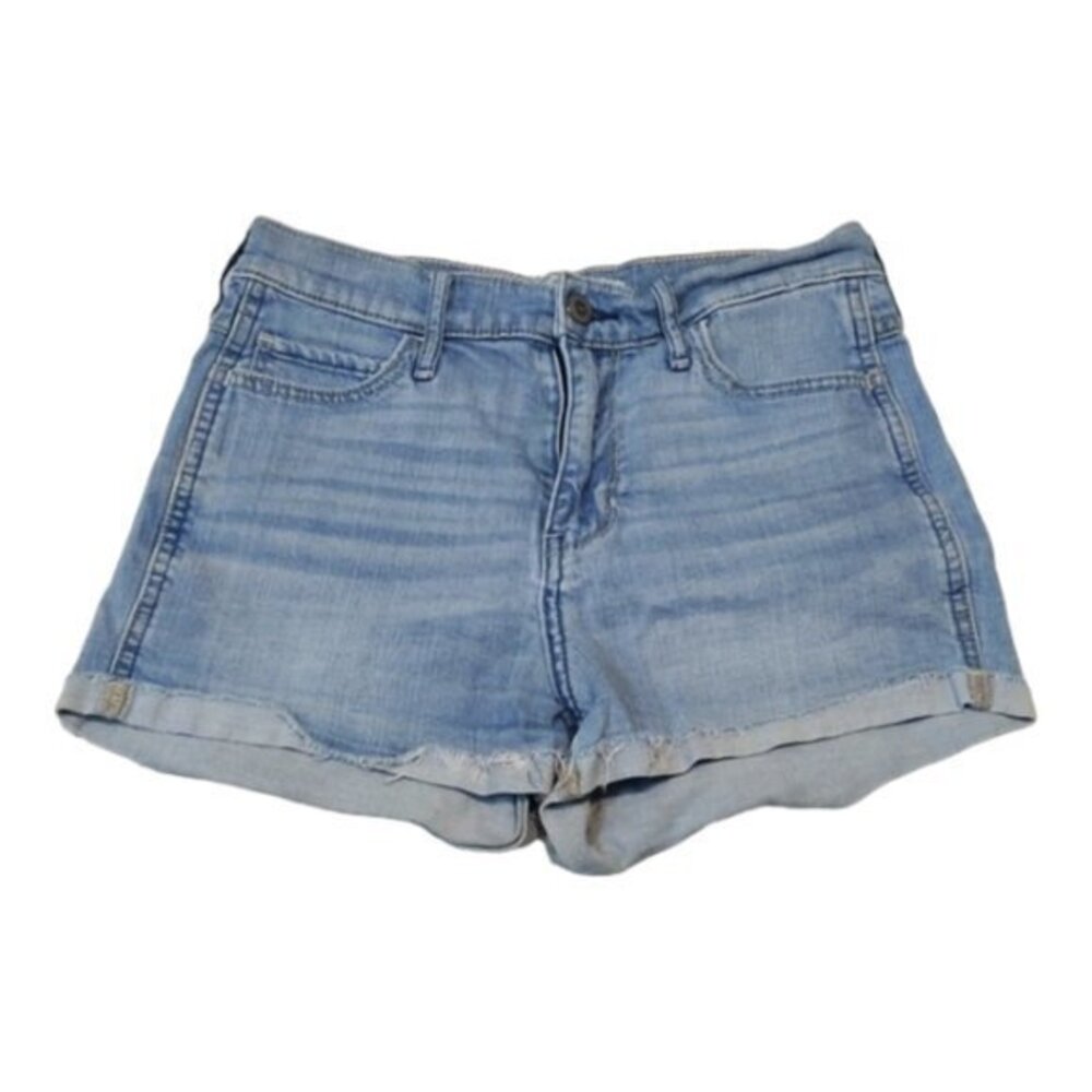 Women's Hollister Light Blue Denim Jean Shorts Size 26 GUC #7078